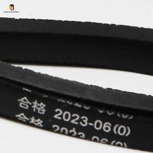 Elevator door operator belt