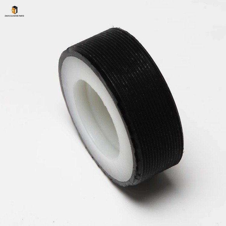 Elevator door with shaft and door ball Elevator door with shaft and door ball