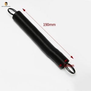 Elevator hall door spring