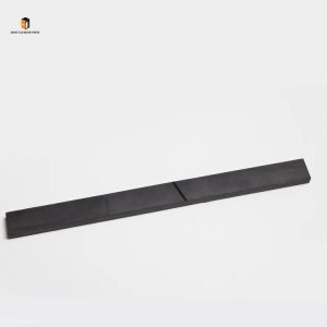 Elevator leveling magnetic strip