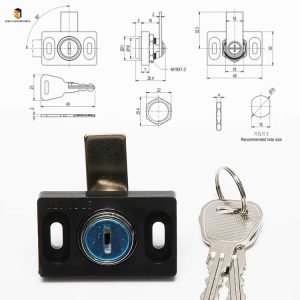 Elevator lock elevator car small door lock