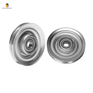 Elevator wire rope wheel