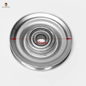 Elevator wire rope wheel