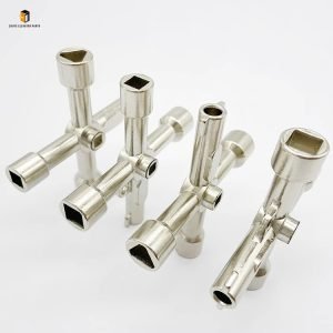 Multifunctional elevator triangle key