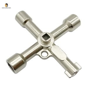 Multifunctional elevator triangle key