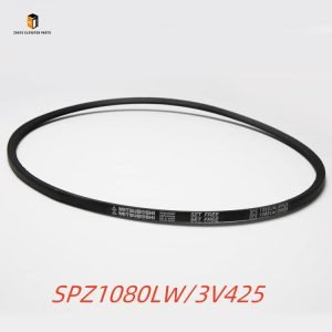 Elevator door operator belt