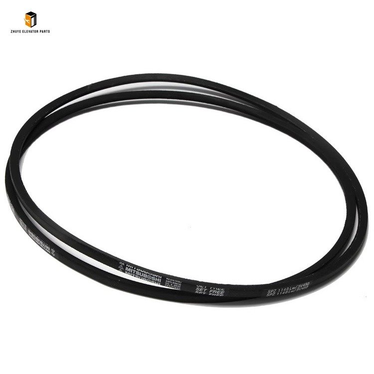 Elevator door operator belt5