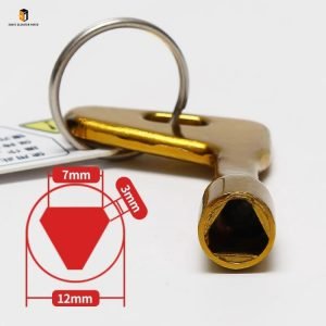 Elevator triangle key