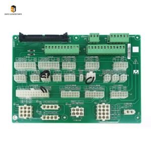 Elevator car top plug-in board
