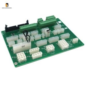 Elevator car top plug-in board