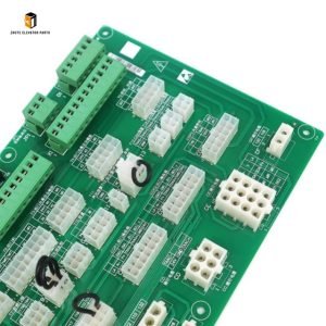 Elevator car top plug-in board