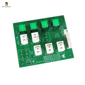Elevator control box button board