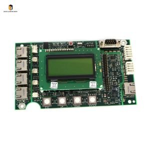 Elevator control cabinet button display board