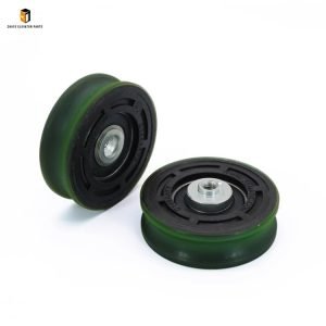 Elevator door hanging wheel