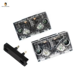 Elevator door lock contact