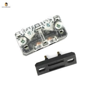 Elevator door lock contact