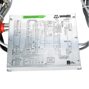 Elevator door operator emergency stop box