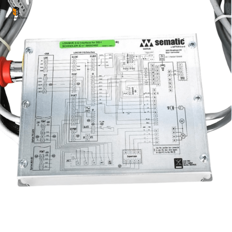 Elevator door operator emergency stop box1 Elevator door operator emergency stop box