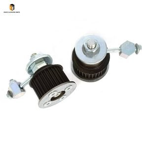 Elevator door pulley