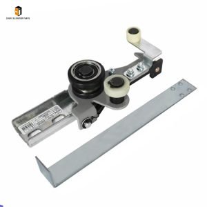 Elevator hall door lock hook