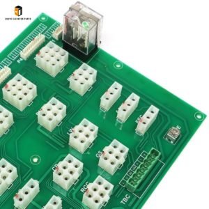 Elevator car top plug-in board