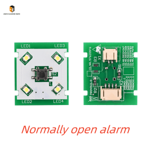 Elevator door alarm button board