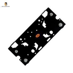 Elevator door hanging plate