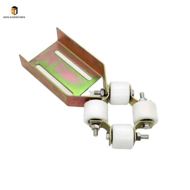 Elevator guide wheel device1 Elevator guide wheel device1