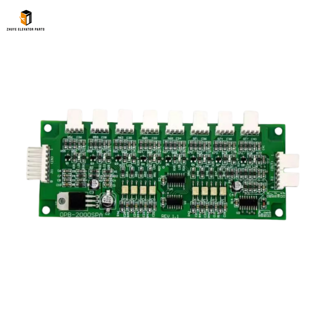 Elevator car communication board Elevator car communication board