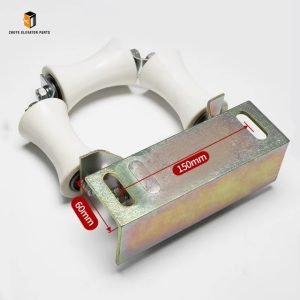 Elevator compensating chain guide device2