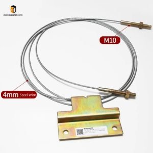 Elevator hall door wire rope3