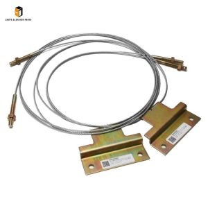 Elevator hall door wire rope5