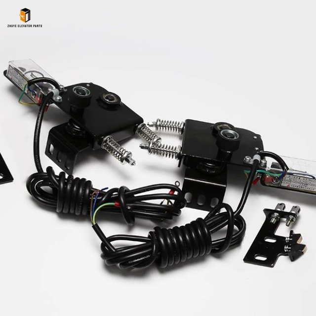 Elevator Car Door Lock Device 4 Elevator Car Door Lock Device 1