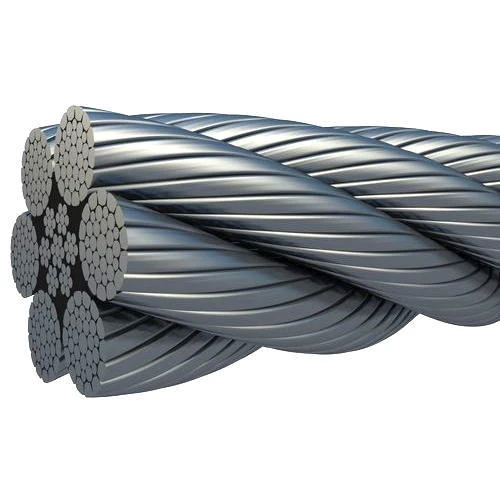Elevator steel wire rope cable - high strength traction cables for lifts